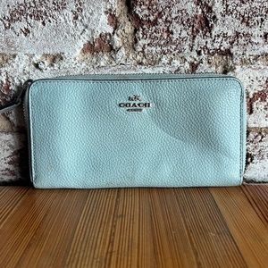 Leather Coach Wallet